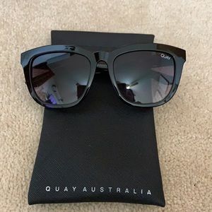 Quay Australia Black Sunglasses